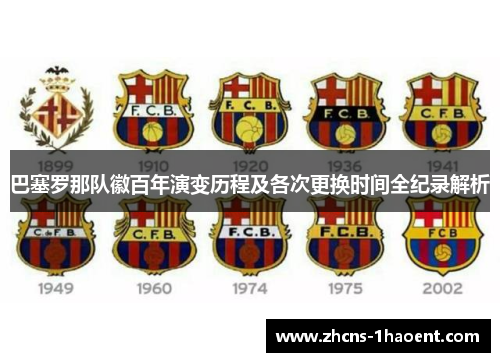巴塞罗那队徽百年演变历程及各次更换时间全纪录解析